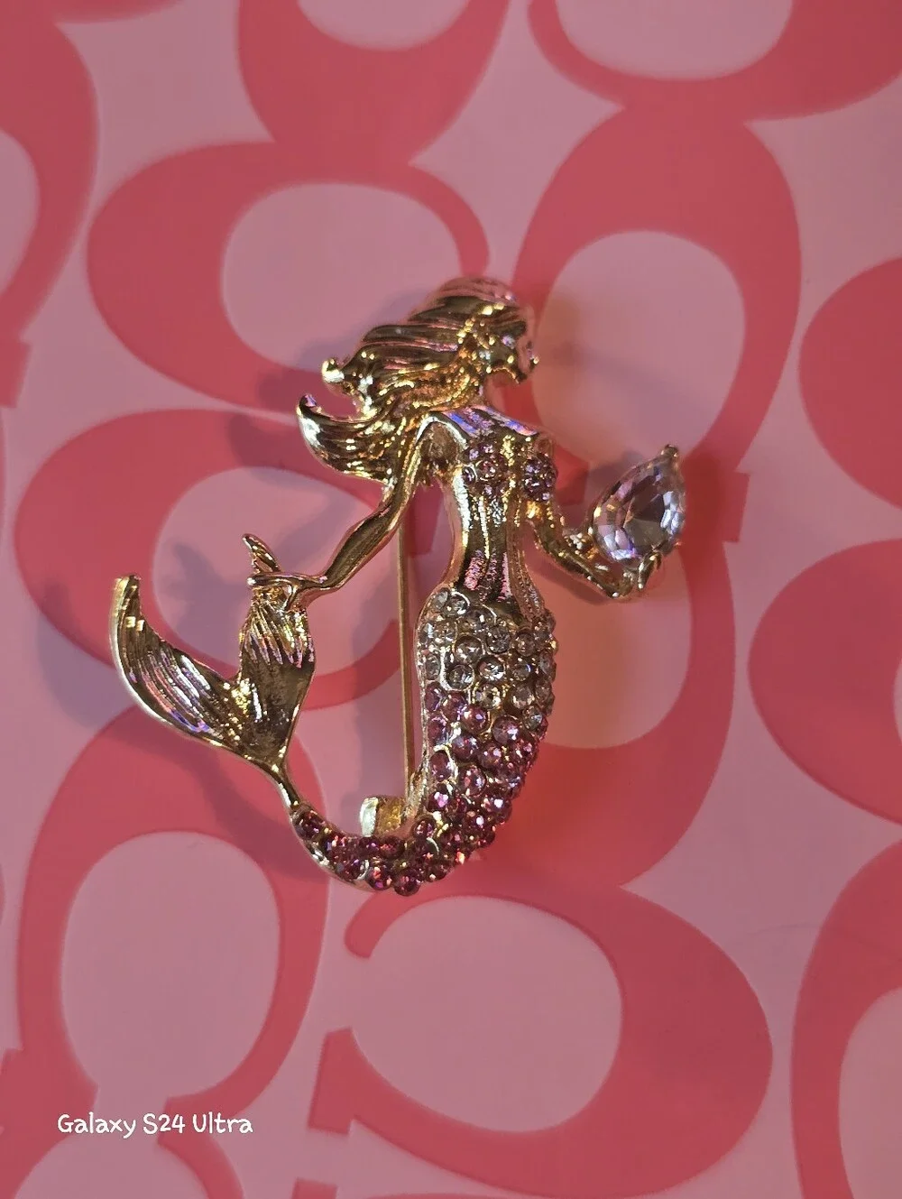 Mermaid Tiny Brooch NEW
